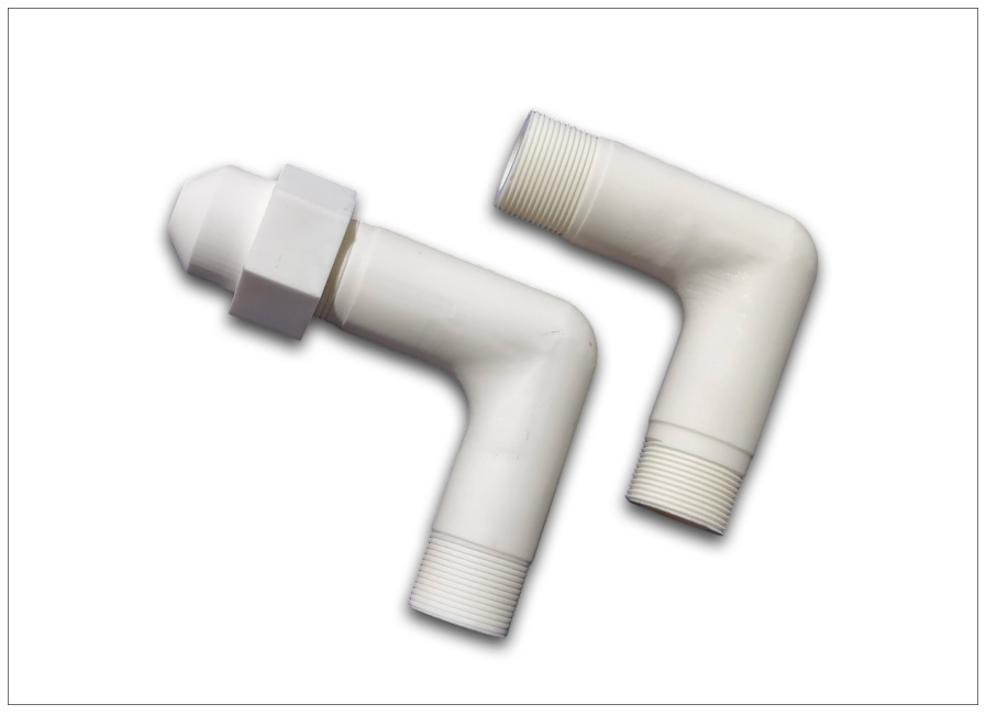 氧化铝陶瓷螺纹管